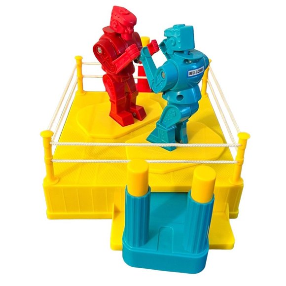 Rockem Sockem Robots Game Mattel 2018 Classic Boxing Toy Game, - Picture 5 of 9